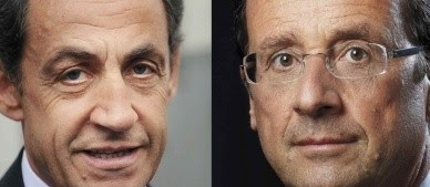Nicolas Sarkozy et François Hollande