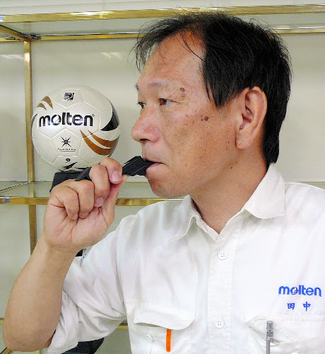 Asahi Com 朝日新聞社 広島の企業 ホイッスルでｗ杯参加 前回はボールで サッカーワールドカップ