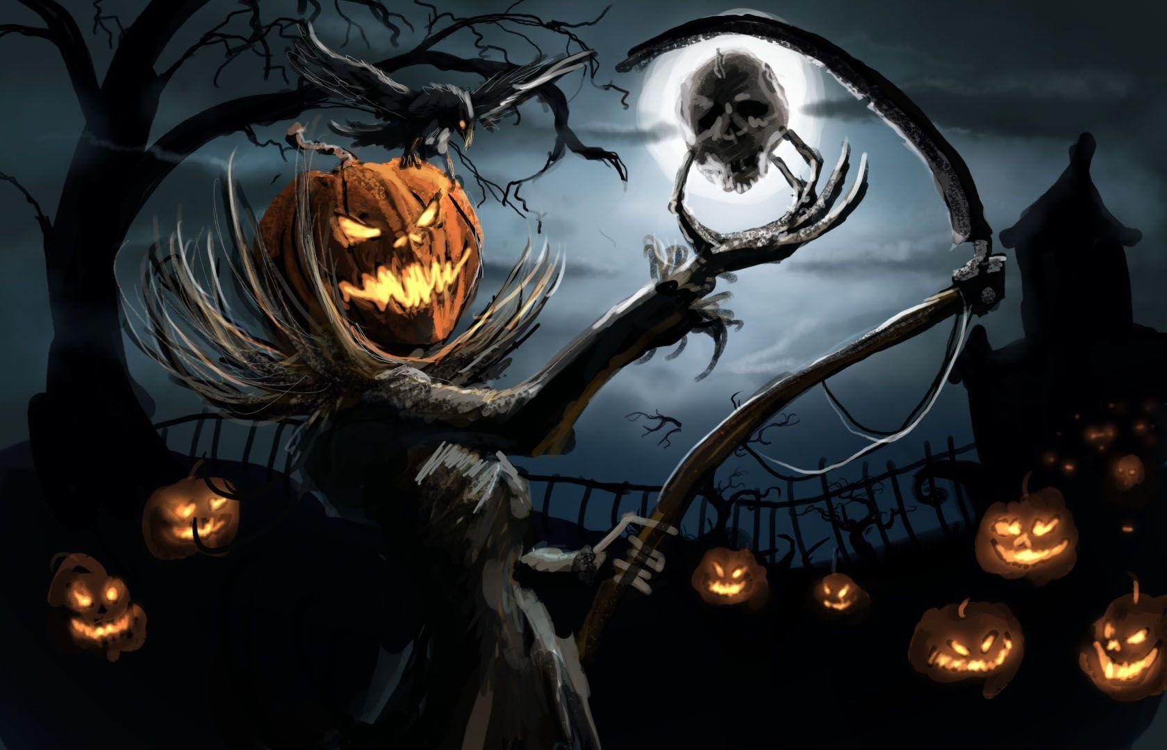 Scary Halloween Backgrounds  Wallpaper Cave