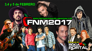 FIESTA NACIONAL DE LA MANZANA – del 3 al 5 de Febrero de 2017