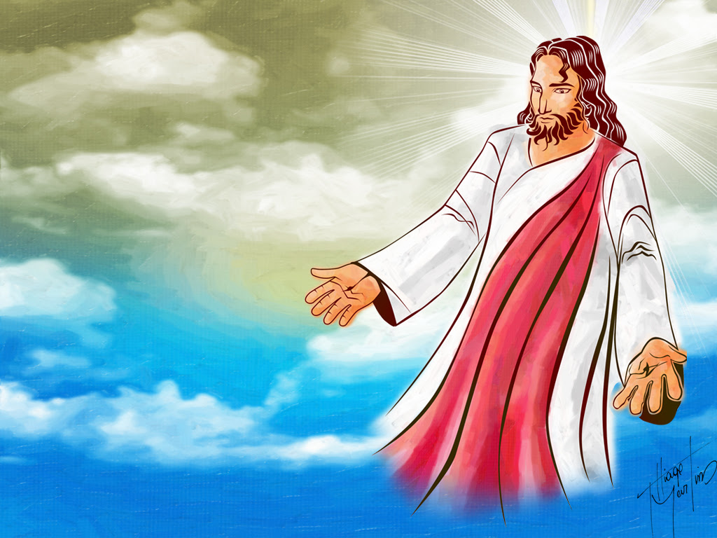 Jesus Christ Welcoming