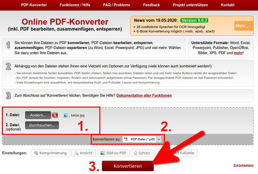 JPG als PDF speichern & umwandeln - so geht's