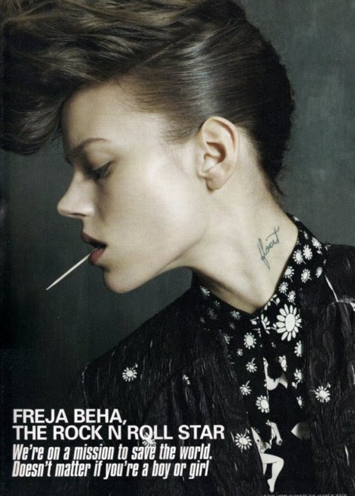 freja beha erichsen tattoos. #freja beha erichsen #tattoo