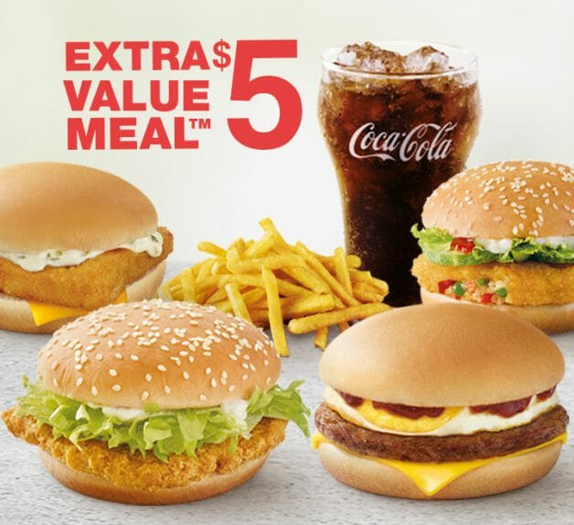 5 Extra Value Meals Are Still A Thing At Mcdonald S Singapore Great Deals Singapore