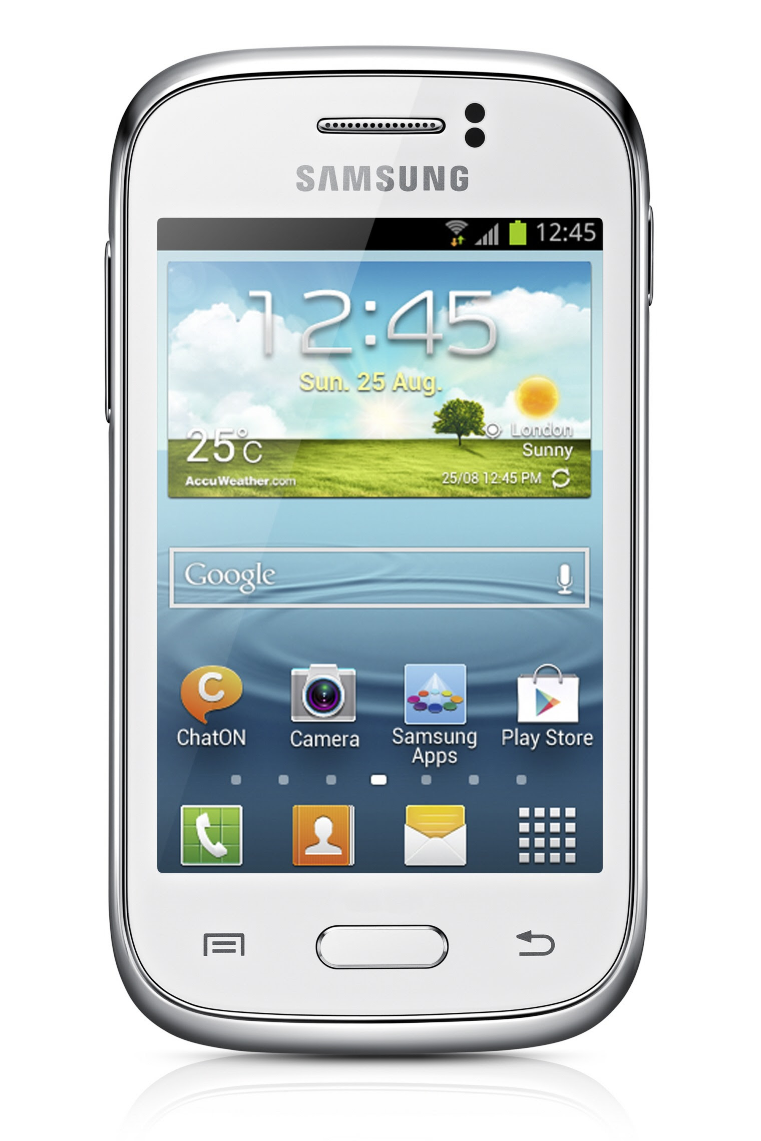 The Samsung GALAXY Young is an affordable Android handset, which has ...