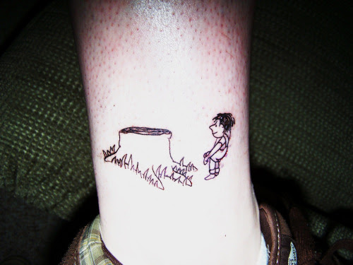 giving tree tattoo. Tags: tattoo the giving tree