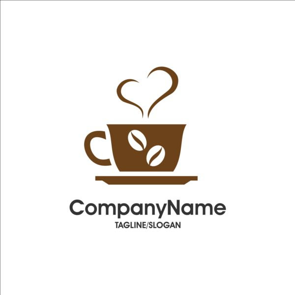 Creative coffee and cafe logos design vector 04 free download Creative coffee and cafe logos design vector 04 free download