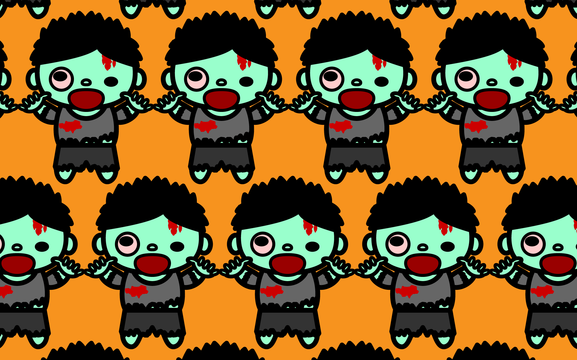かわいいゾンビ 男性 づくし壁紙 Pc の無料イラスト 商用フリー オイデ43