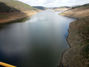 Barragem de Jucazinho, em Surubim, Pernambuco (Foto: Divulgação/ Compesa)