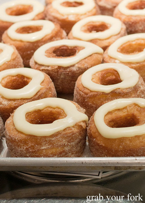 lemon maple cronuts at dominique ansel bakery nyc new york