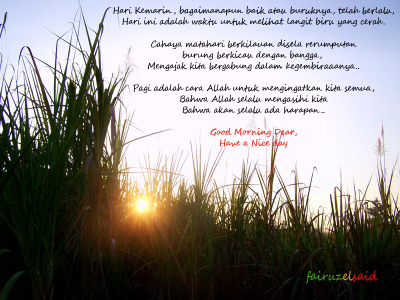 Selamat Pagi Sahabat Dumaiku