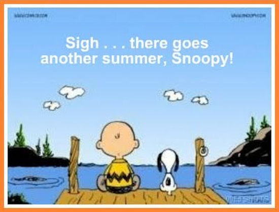 Charlie Brown Snoopy End Of Summer Quote Pictures Photos And Images For Facebook Tumblr Pinterest And Twitter