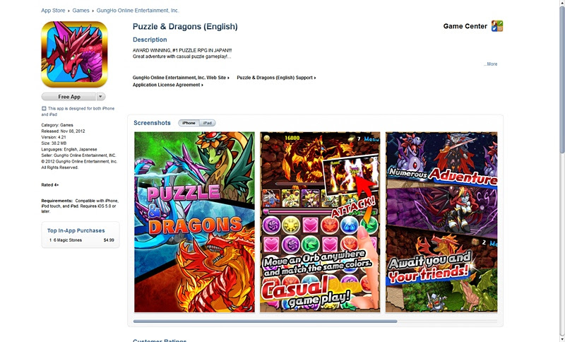 Puzzle Dragons Is Out In English Koukoupuffs