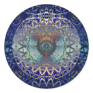 Mandala of the Noedic Web Stickers