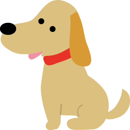 犬のイラスト 無料イラストフリー素材