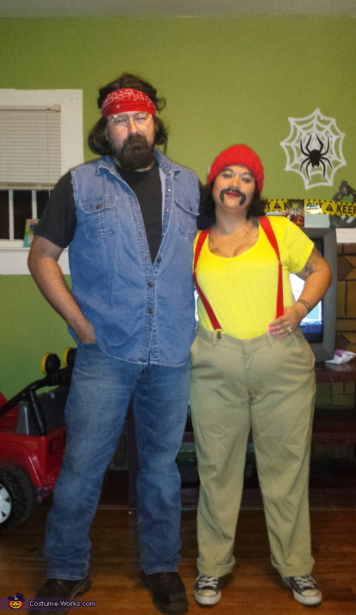 Cheech and Chong Fun Couple Halloween Costume