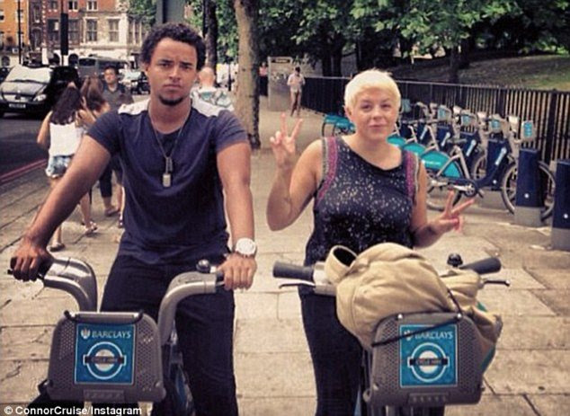 I heart London: Isabella is currently living in the British capital where brother Connor visited her in July