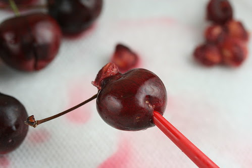 Food Librarian - Cherry Mochi Cake