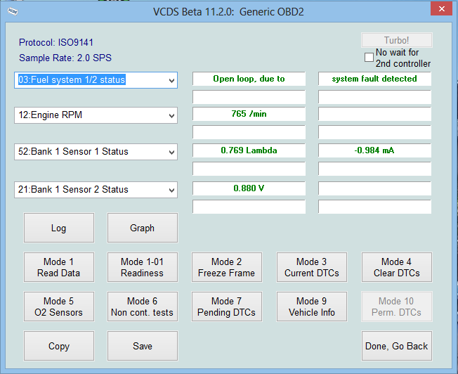 Fuel System Open Loop Fault Detected Help The Volkswagen Club Of South Africa