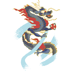 風に乗る竜 No 062 風に舞う竜のイラスト アイコン 条件付フリー素材集 スマホなど携帯電話対応