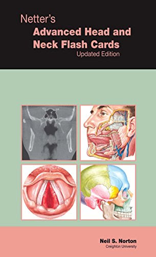 Netter's Advanced Head & Neck Flash Cards Updated Edition (Netter Basic Science)