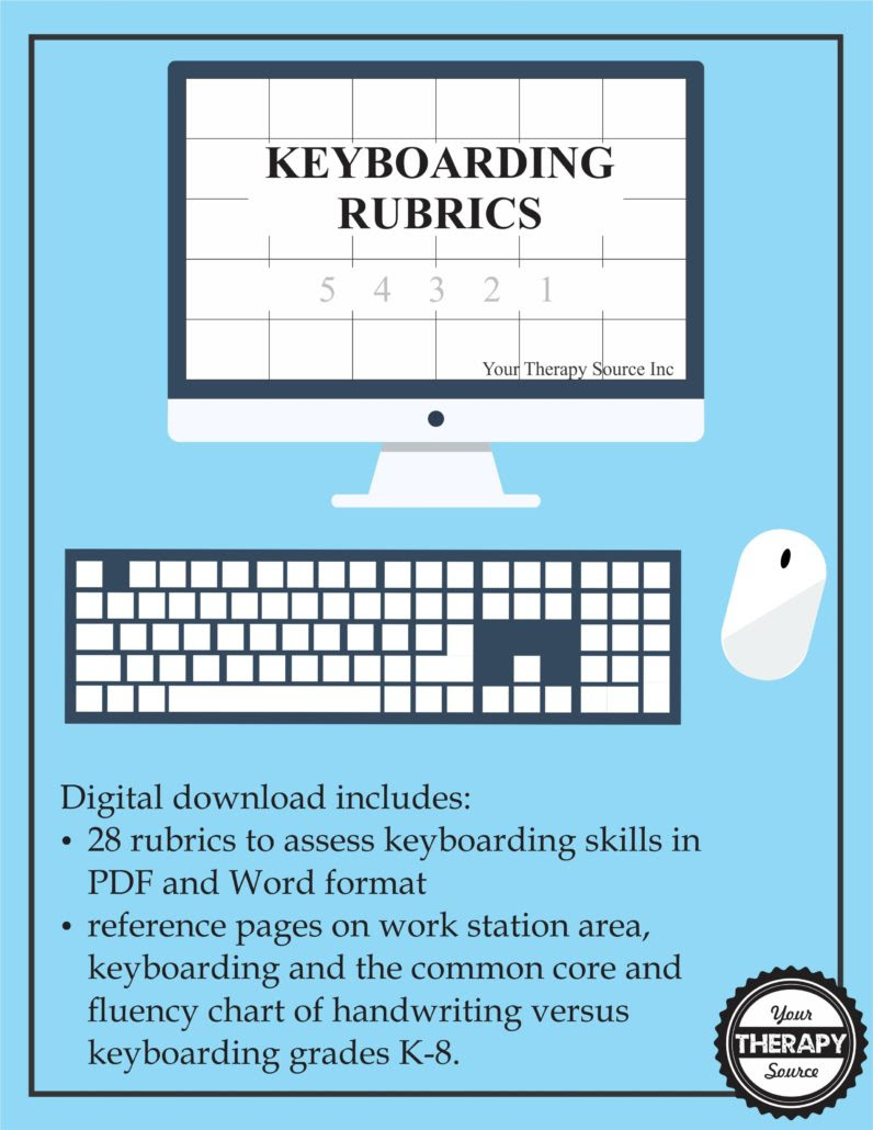 Young children in addition to students boot the bucket along to pass to a greater extent than in addition to to a greater extent than fourth dimension keyboarding for written e Info Work Station, Positioning in addition to Keyboarding Skills