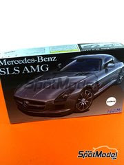 Fujimi: Maqueta de coche escala 1/24 - Mercedes Benz SLS AMG - maqueta de plástico image