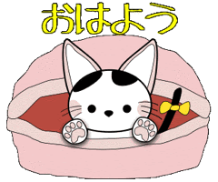 福招き 2 3line猫のアニメーションスタンプfukuニャン第２シリーズ