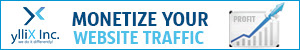Monetize your website traffic with yX Media