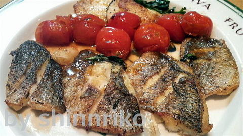 チヌ 黒鯛 の香草焼き 猫の家の料理レシピ