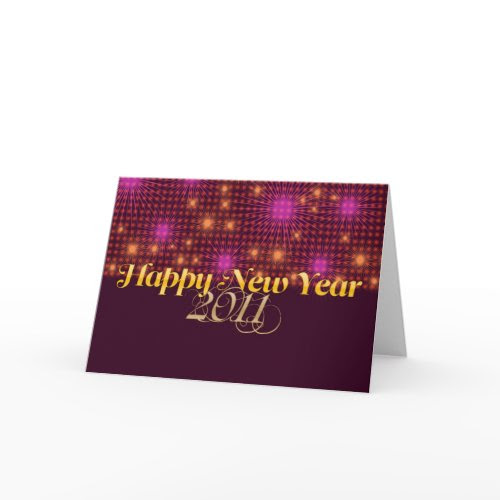 Happy New Year 2011 Pink 2011