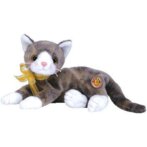 TY Beanie Baby - CAPPUCCINO the Cat (BBOM May 2003) (6.5