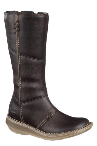 Dr. Martens Women's 10491202 New authentic wedge high leg boot Bark 6 UK