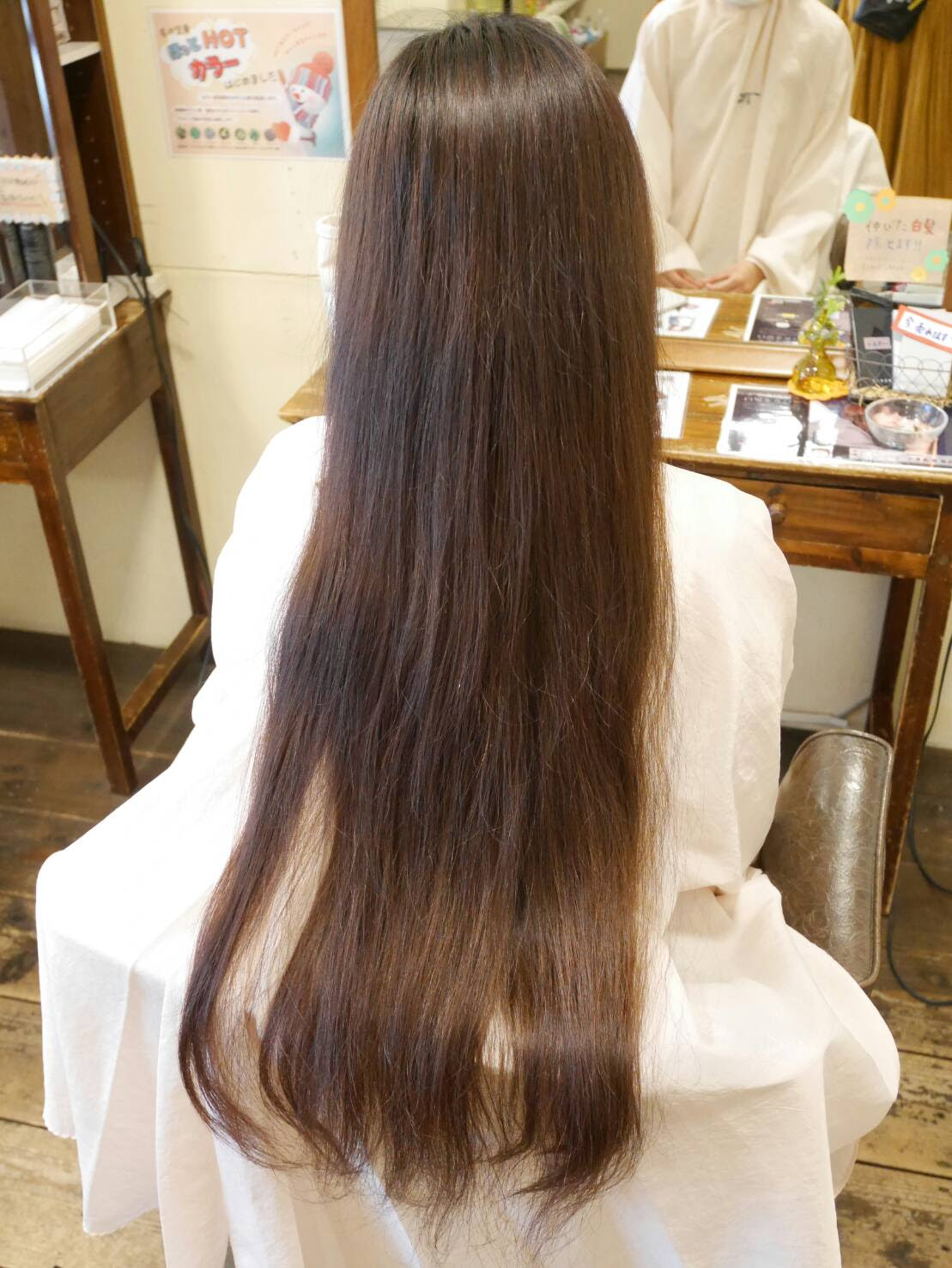 腰までロングヘアをヘアドネーション Hair Spa Root ルート 南海なんば駅からすぐの美容室