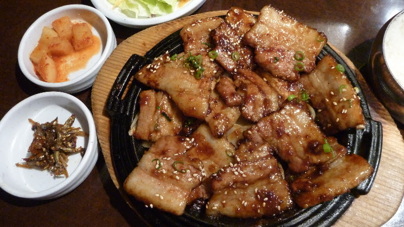 ライトわんわんの東京 神奈川のランチ おもしろ画像 閉店 銀座 とん豚テジ とん豚焼肉定食