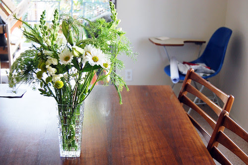 greenery + flowers