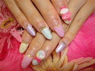 池袋ネイルサロン 姫系 可愛いネイルなら Melodynail