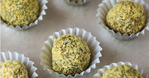 Raw Coconut Turmeric Truffles