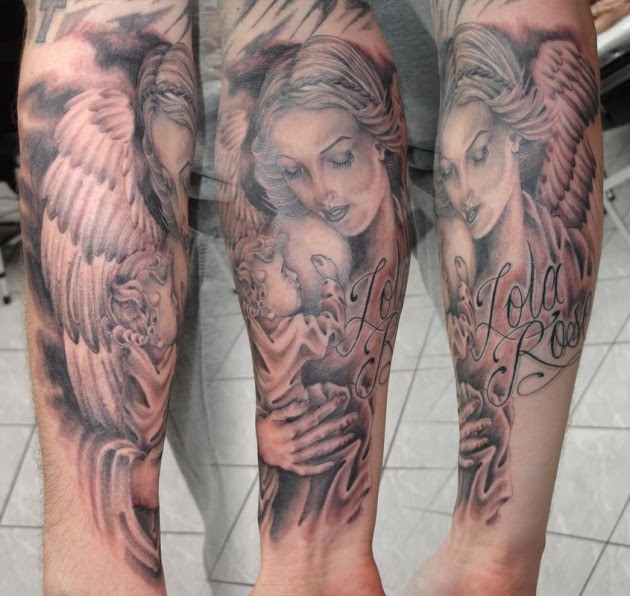 Angel and Cherub Tattoos – LoveToKnow Tattoos