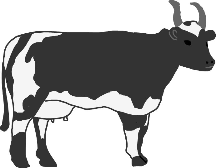 牛 ウシ イラスト 無料