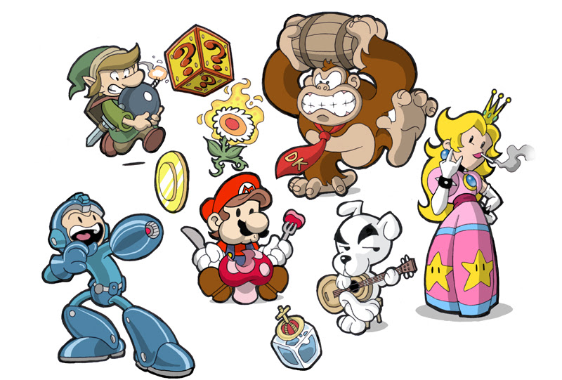 Video game characters - Games Fan Art (36282569) - Fanpop