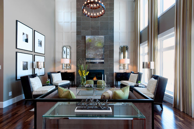 Hospital Home Lottery 2012 - Great Room - contemporary - living 