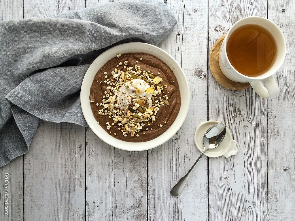 chocolate almond smoothie