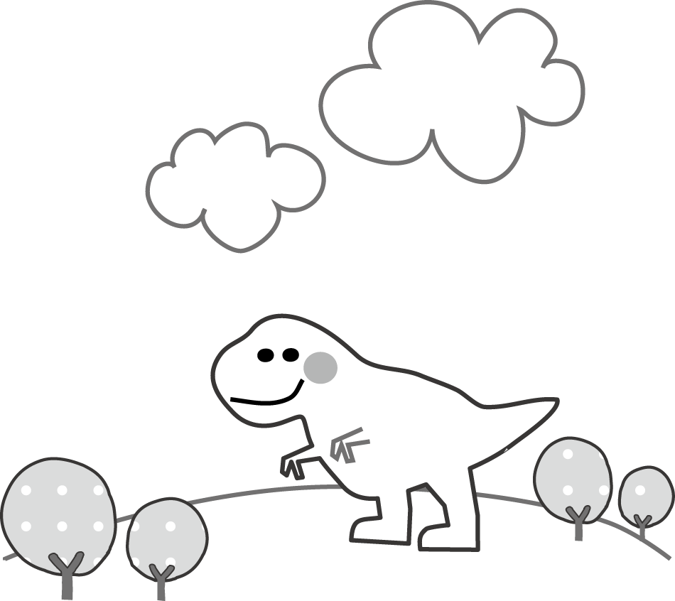 恐竜のイラスト 無料イラスト