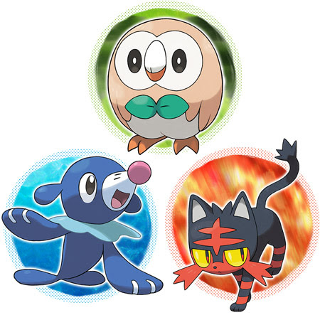 サン ムーン御三家モクロー ニャビー アシマリの紹介画像 タイプも判明 ポケモン情報ねっと