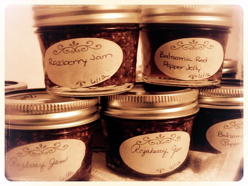 Razberry Jam & Balsamic Red Pepper Jelly by KS Girl