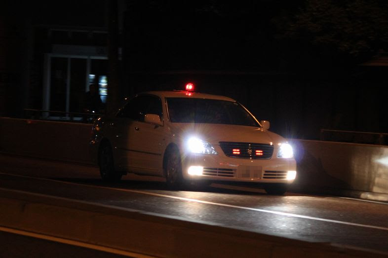 環七散歩 警視庁６交機覆面パトカー