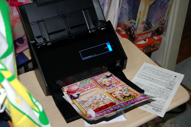 エロ本を自炊してみた Fujitsu Scansnap Ix500 Durodex 自炊裁断機 ブラック 0dx 失楽天 Rs6000の日記
