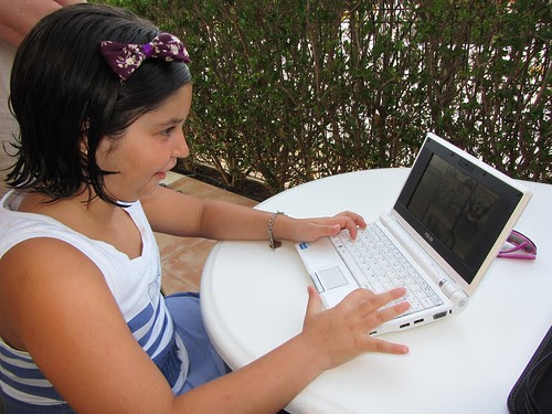 EeePC, regalo de Ainhoa