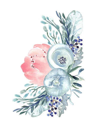 Free Printable Watercolor Flowers